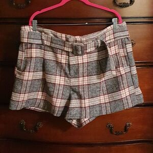 Haute Monde Plaid Shorts sz 3X